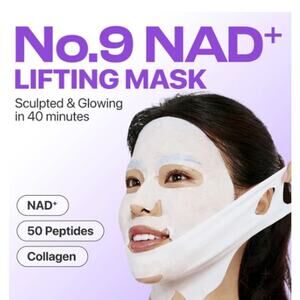 K-Care: numbuzin No.9 NAD+ BIO Lifting Face Mask (4 Sheets/Lifting Band)*exp '28